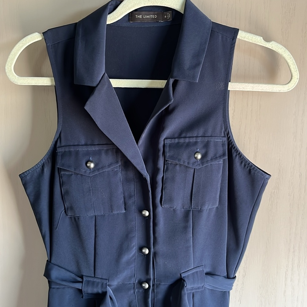 Blue professional dress
